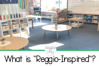 Featured image for blog post that says "what is reggio-inspired"?